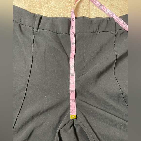Chico’s Black Label Wide Leg Black Capri Pants Size 16 - Picture 6 of 8